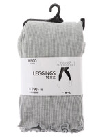WEGO/レイヤードリブメロースリッドレギンス(10分丈)