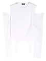2way Jersey Top/ホワイト