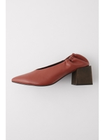 BLOCK HEEL パンプス/BRN