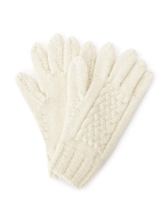 Black Sheep ケーブルグローブ/アイボリー(004)