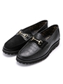 CAMINANDO/別注MONTAGNA BIT COMBI LOAFERS/ブラック(010)