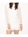 CIRCLE LACE STAND OP/O/WHT1