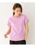 Champion ウォッシュポケットＴシャツ/ラズベリーピンク(073)