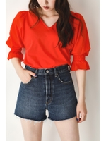 DOCKING VOLUME SLEEVE TOPS/L/RED1