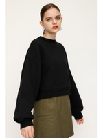 DOLMAN SW CROP トップス/BLK