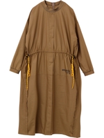 DRAWSTRING DRESS/ベージュ