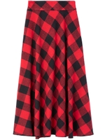 FLARE SKIRT/レッド