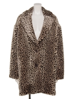 FUR COAT (LEOPARD)/BEIGE