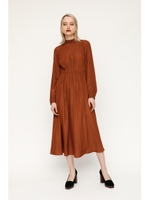 GATHER STAND N／C DRESS/CAM