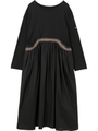 GATHERED WAIST DRESS/ブラック