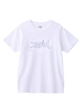 GLITTER MILLS LOGO S/S REGULAR TEE/ホワイト