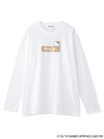 HELLO KITTYx MILKFED. LS TEE SHINJUKU/ホワイト