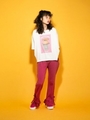 HIDE AND SEEK TOPS/OFF WHITE