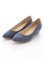 JELLY BEANSメタルラインウエッジパンプス/ブルーS