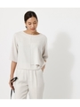 LAYER FLARE BLOUSE/L/BEG1