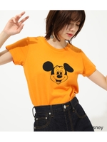 MICKEY FACE TEE/ORG