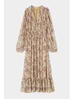 PAISLEY PATTERN ドレス/YEL