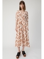 RUSTIC FLOWER ドレス/柄WHT5