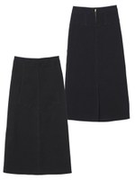 SEMI TIGHT LONG SKIRT/インディゴ