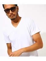 SHADOW BOTANICAL V／N T-SHIRT/WHT