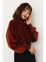 SOFT CORDUROY TUCK TOPS/D/ORG3