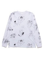 SOULLAND SS20 George Longsleeve Tee 01-01-320/ホワイト