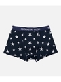 STAR PATTERN BOXER SHORTS/NVY