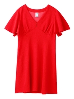 STITCH DRESS/レッド