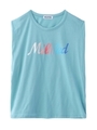 TUCK SLEEVE TOP/ライトグリーン