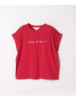 W984 TS　ロゴTシャツ/レッド系