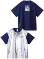 X-GIRI X NASA CRACKING S/S MENS TEE/ネイビー