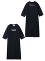 X-girl × CHAMPION B/B TEE DRESS/ブラック