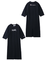 X-girl × CHAMPION B/B TEE DRESS/ブラック