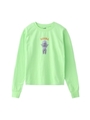 X-girl × OBITSU KEWPIE(R) L/S BABY TEE/ライトグリーン