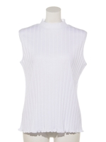 [BED&BREAKFAST]Ｗｉｄｅ　Ｒｉｂ　Ｓｌｅｅｖｅｌｅｓｓ/WHITE