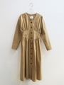 corset design one-piece/brown