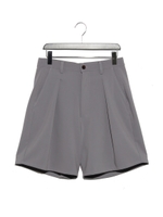 ・セットアップワイドショーツ/ライトグレー