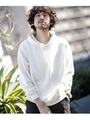 《WEB限定》ビッグシルエットスウェットフーディー/ホワイト(030)