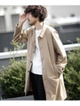 《WEB限定》ミノテックバルカラーコート/ベージュ(040)