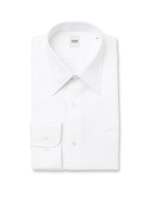 【 WEB限定 】ホワイト×ホワイト ビジネスシャツ/ホワイト(002)