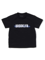 【100-150cm】BROOKLYN Tシャツ/ブラック(019)