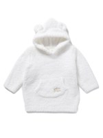 【BABY】‘パウダー’ベーシックbabyビッグパーカ/OWHT