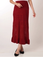 【C】スカシアミマーメイドスカート/BRD