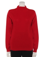 【HONEY CHURCH】ハイネックシルケットアクリル/赤