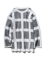 【Joel Robuchon & gelato pique】HOMME チェックプルオーバー/OWHT