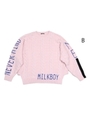【MILKBOY】グランドパターン KNITS/ライトピンク