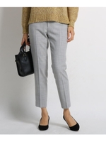 【Oggi.jp掲載】ウールサキソニーパンツ/ライトグレー(911)