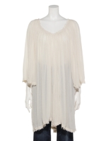 【SLUIZ. IBIZA】ギャザーチュニック/オフ