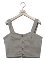 【TORTE】バックレースアップビスチェ/ブラック系