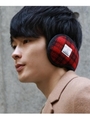 【WEB限定】ハリスツイード生地使用 イヤーマフラー / Harris Tweed/レッド(262)